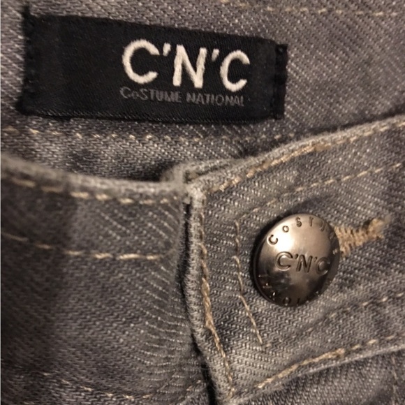 Costume National Blue Wash Cotton Classic Jeans